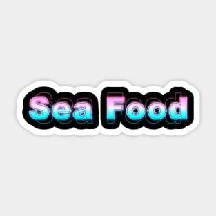 Sea Food Sticker